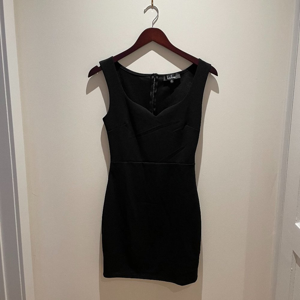 Lulu's Sweetheart Little Black Dress, Small